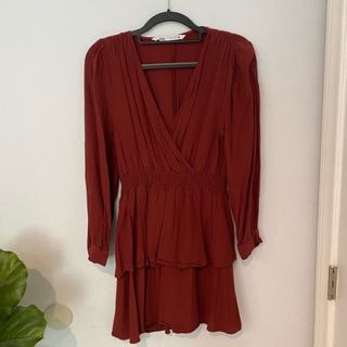 لباس قرمز زارا نو