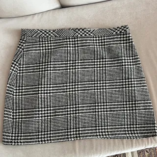 دامن پاییزی ضخیم sateen