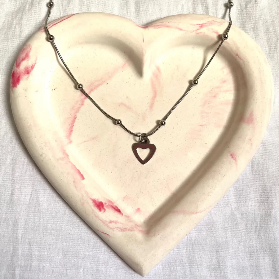 گردنبند قلب مینیمال