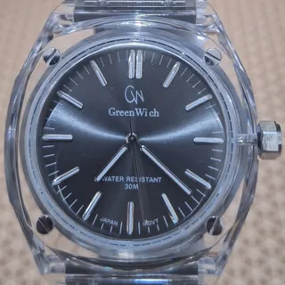 ساعت مردانه گرینویچ شفاف
