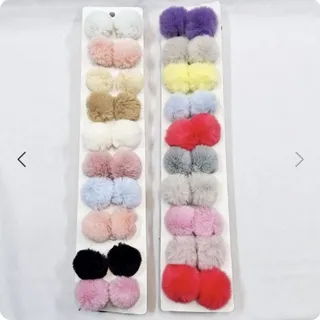 کش خز توپی 10 جفتی