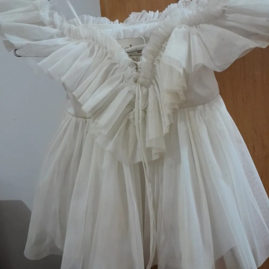 پیراهن حریر عروسکی مجلسی