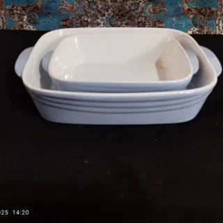 دو سایز ظرف چینی