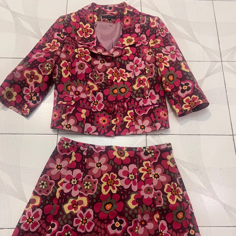 کت دامن کتان کبریتی