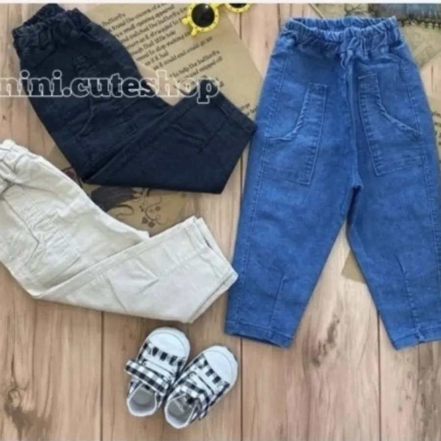 شلوار جین کشی مام فیت