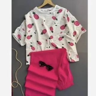 کراپ شلوار آناناس