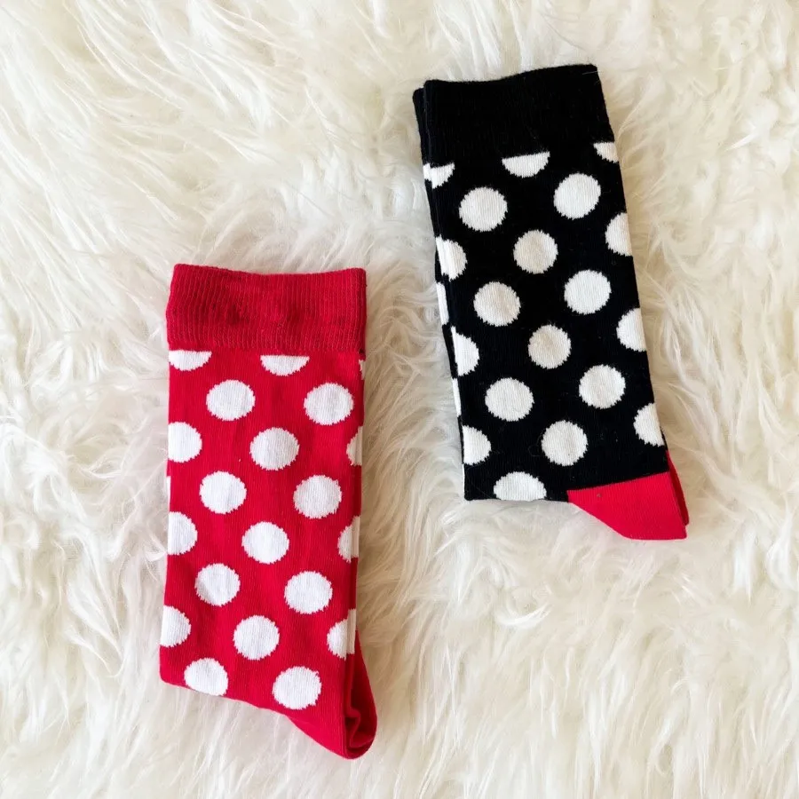 2 جفت جوراب خالدار کیوت