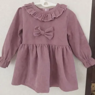 پیراهن مخمل کبریتی