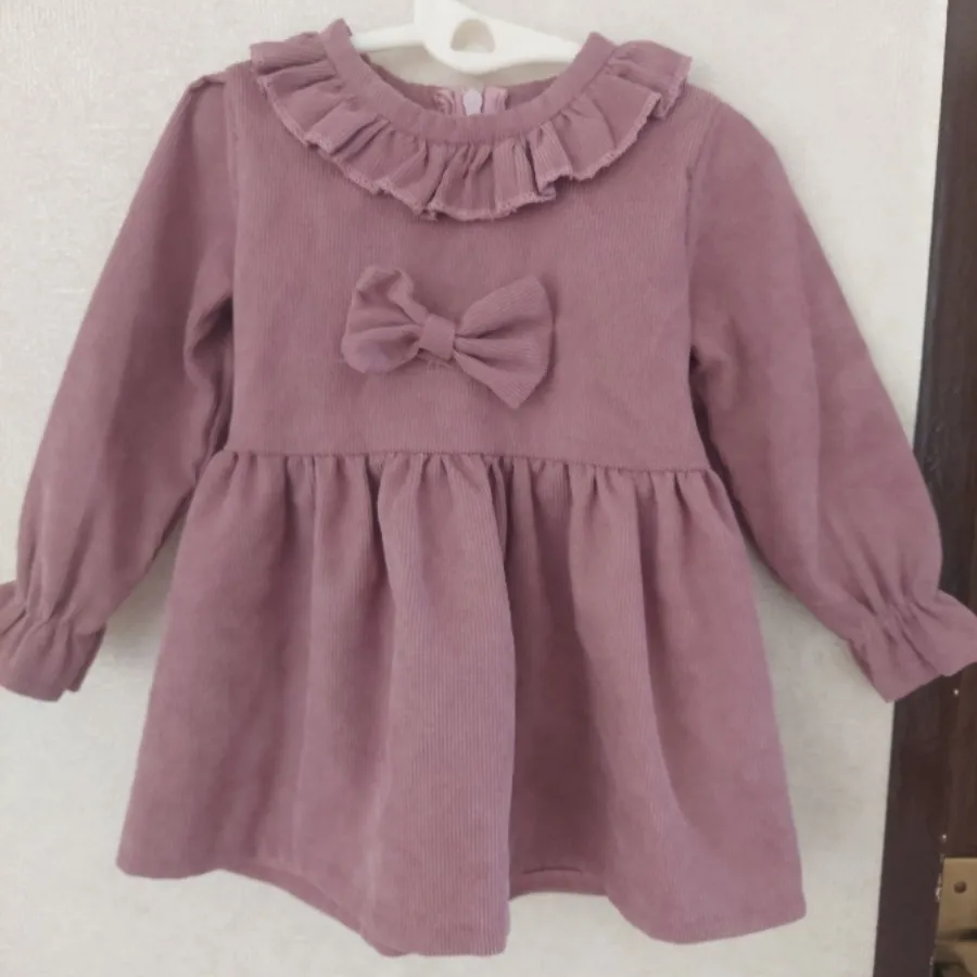 پیراهن مخمل کبریتی