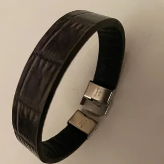 دست بند چرم مردانه