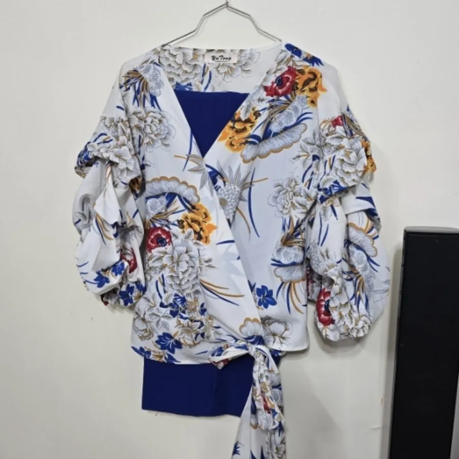 ست شومیز و شلوار پارچه‌ای