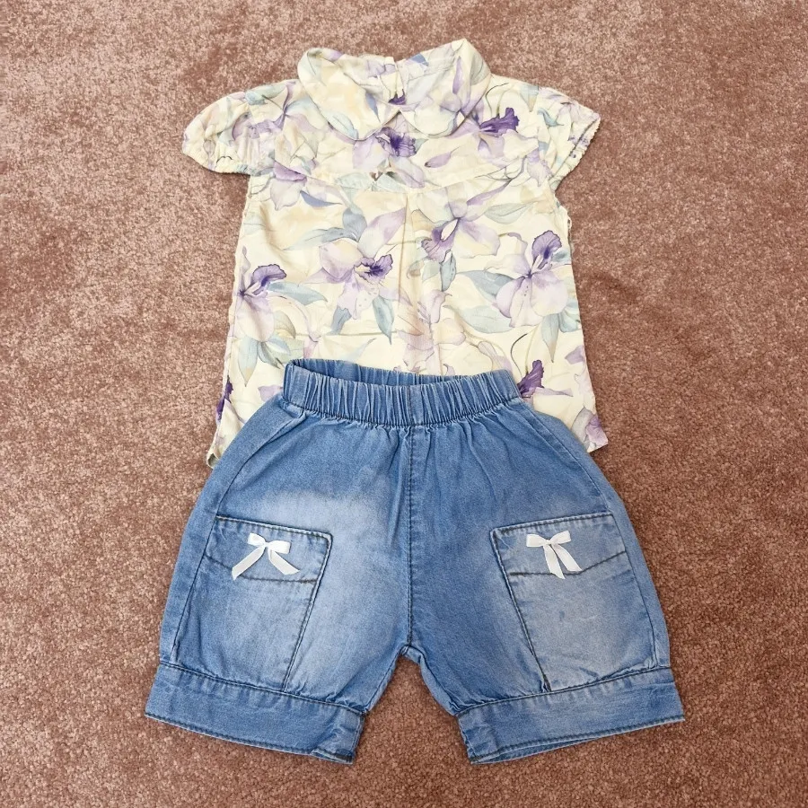 بلیز و شلوارک سایز2