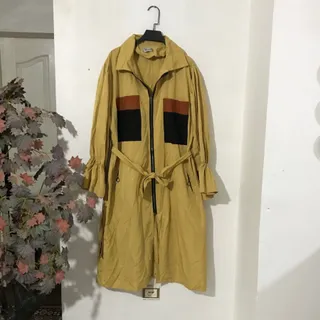 بارانی بلند ضد اب