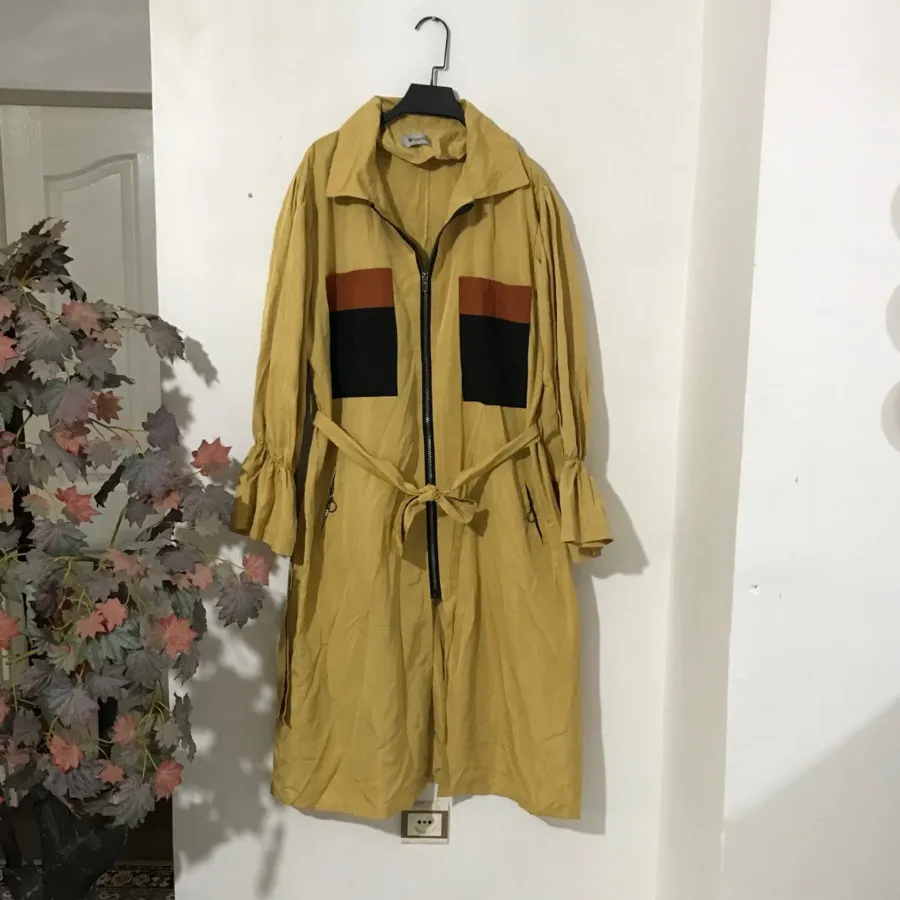 بارانی بلند ضد اب