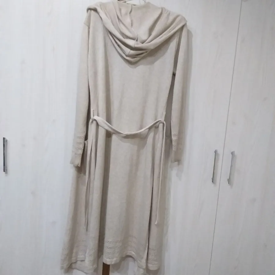 مانتو بافت  خارجی کلاهدار