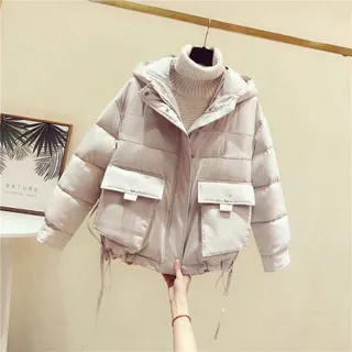 کاپشن داخل استر کلاهدار