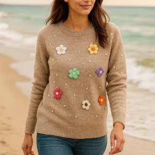 بافت گرم نگین پرس شده