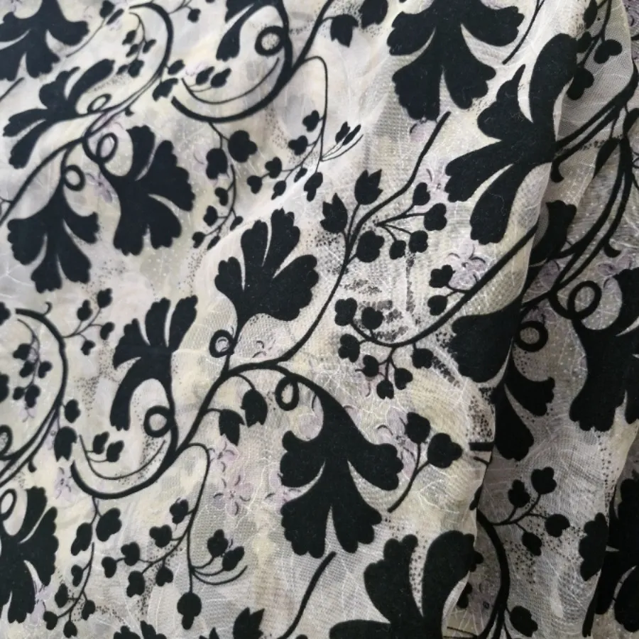 چادر گل مخملی برجسته