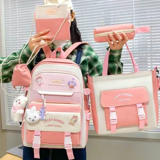 ست کوله پشتی و کیف 5تیکه