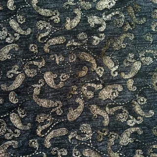 پارچه مشکی  طلاکوب 3متر