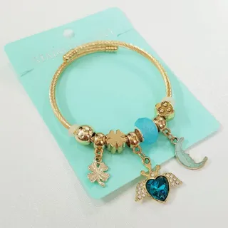 دستبند پاندورا استیل گلد