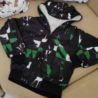 کاپشن بچه گانه داخل پشمی