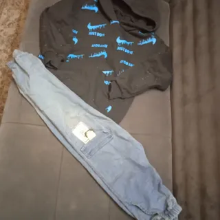 ست هودی شلوار جین