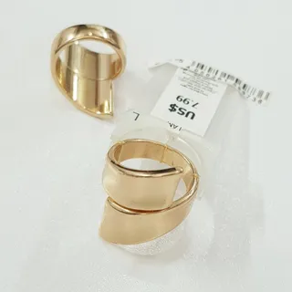 انگشتر مجلسی طلایی درشت