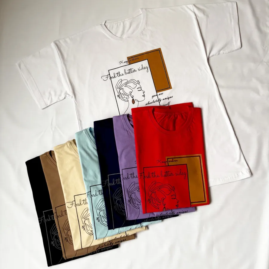 تیشرت لانگ مدل گوشواره