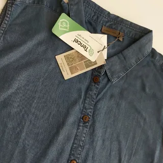 شومیز آستین حلقه جین