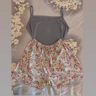 ست تاپ شلوارک