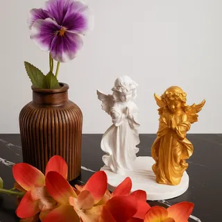 مجسمه فرشته بالدار سنگی