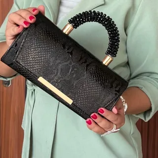کیف مجلسی چرم زنانه