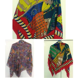 روسری نخی قواره بزرگ