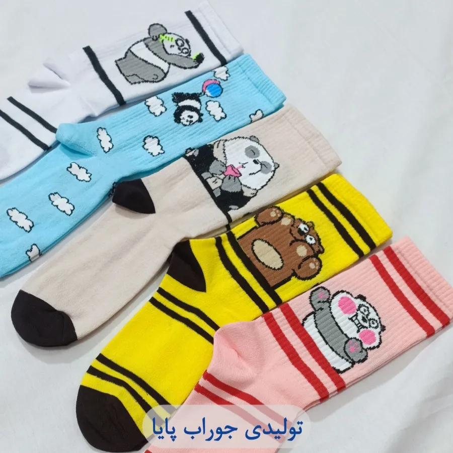 جوراب فانتزی پاندا 10عددی