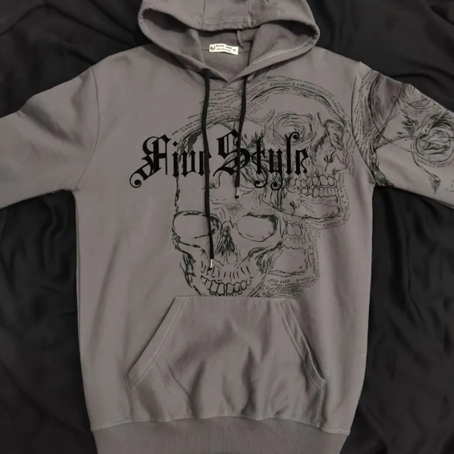 هودی اسکلتی بنفش