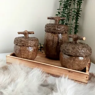 ست زیبای پاییزی بلوط