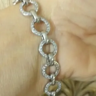 دست بند نقره ایتالیایی