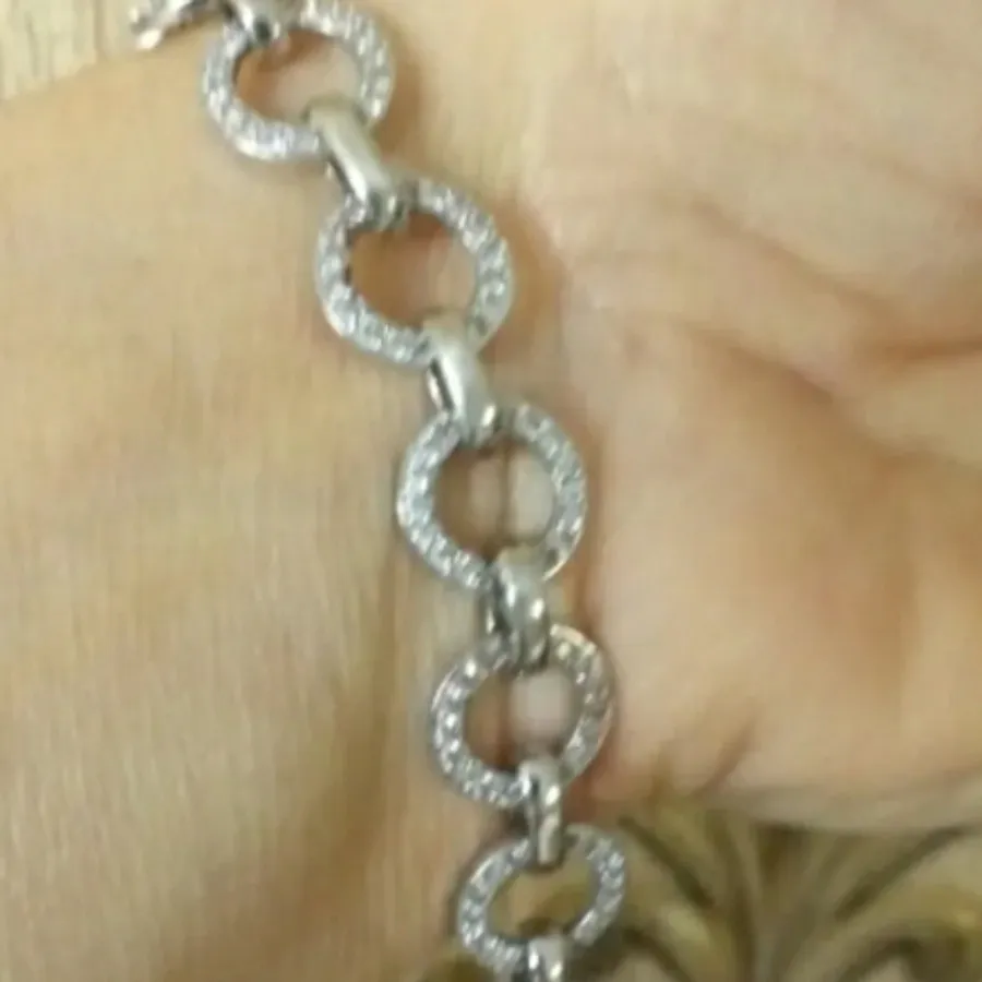 دست بند نقره ایتالیایی