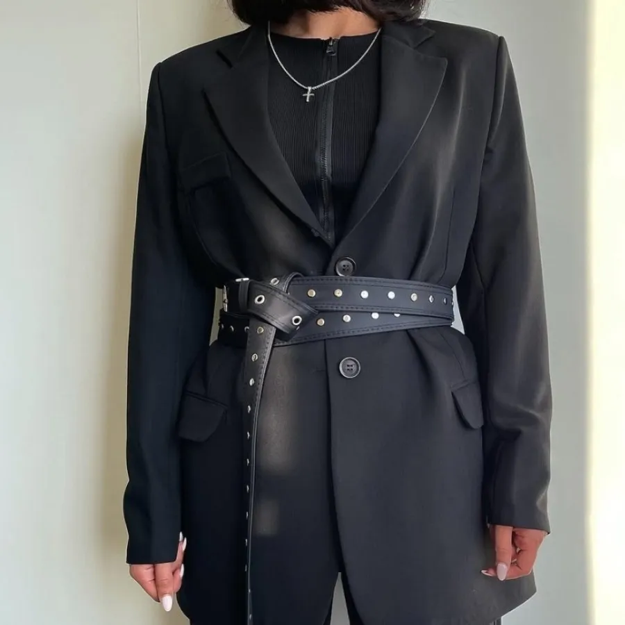 کمربند اسپرت پرچ دار