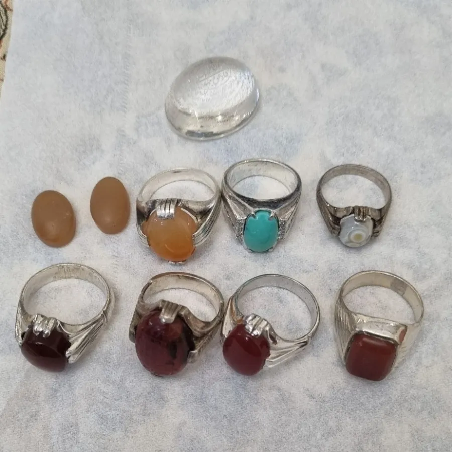 انگشتر عقیق مردانه