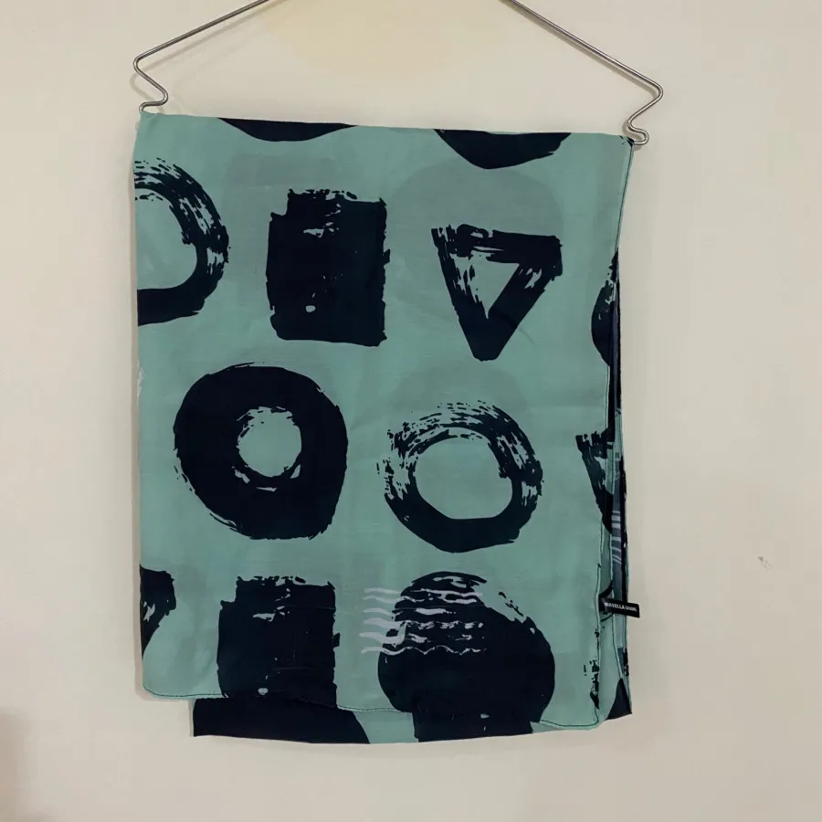 شال نخی طرحدار نوولاشال