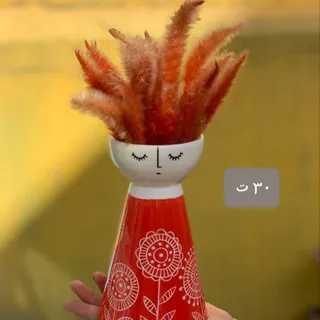 گل مصنوعی صورتی