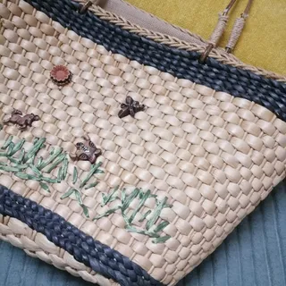 کیف حصیری zara