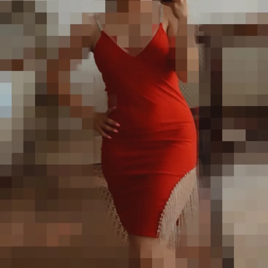 پیراهن کوتاه قرمز