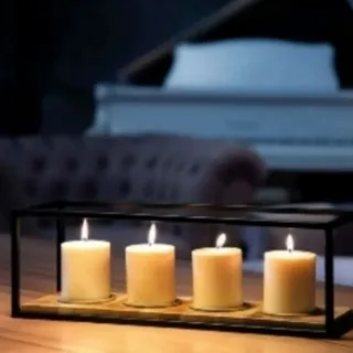 جاشمعی فلز و چوب