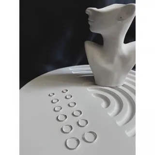 گوشواره حلقه ای نقره