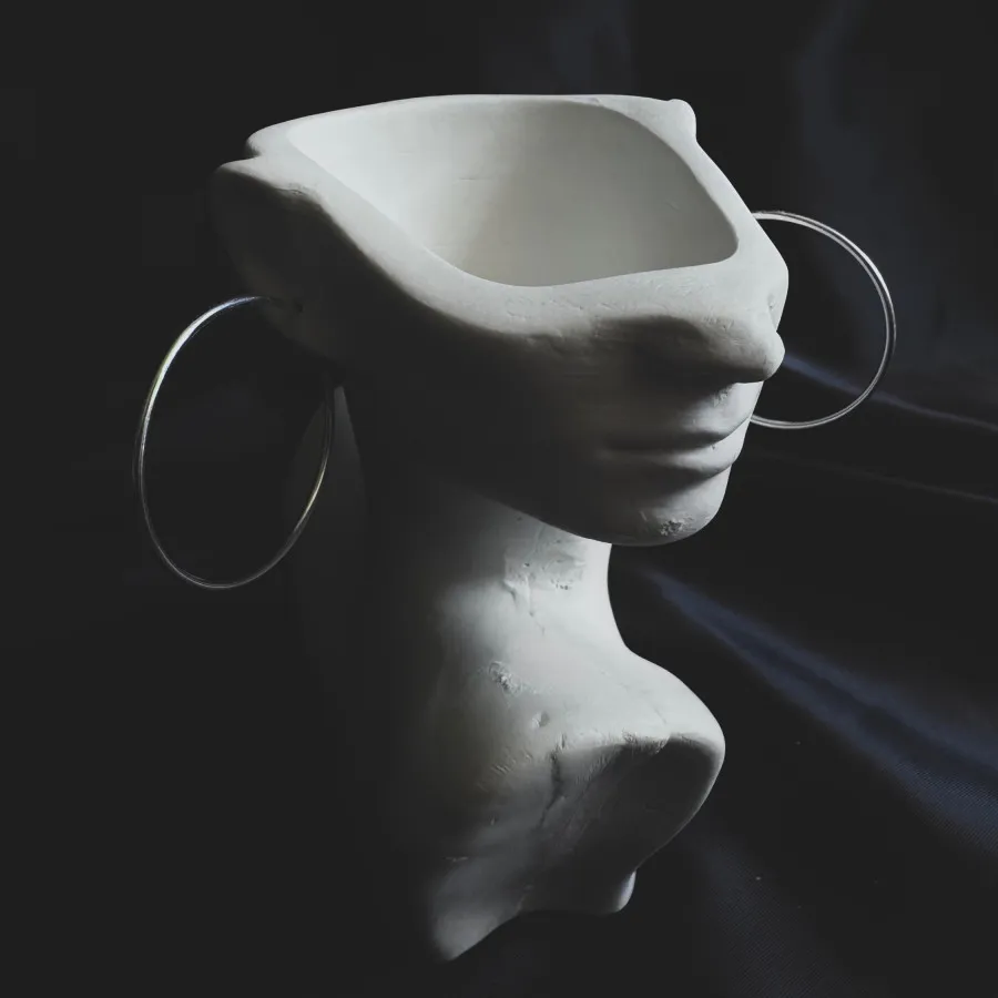 گوشواره حلقه ای نقره