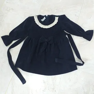 پیراهن مخمل کبریتی