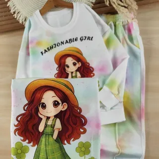 کراپ و شلوار fashion girl